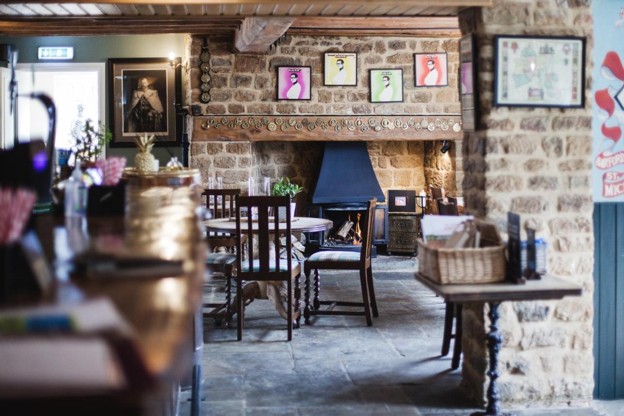 The George Inn Barford St Michael 외부 사진 The interior of the restaurant