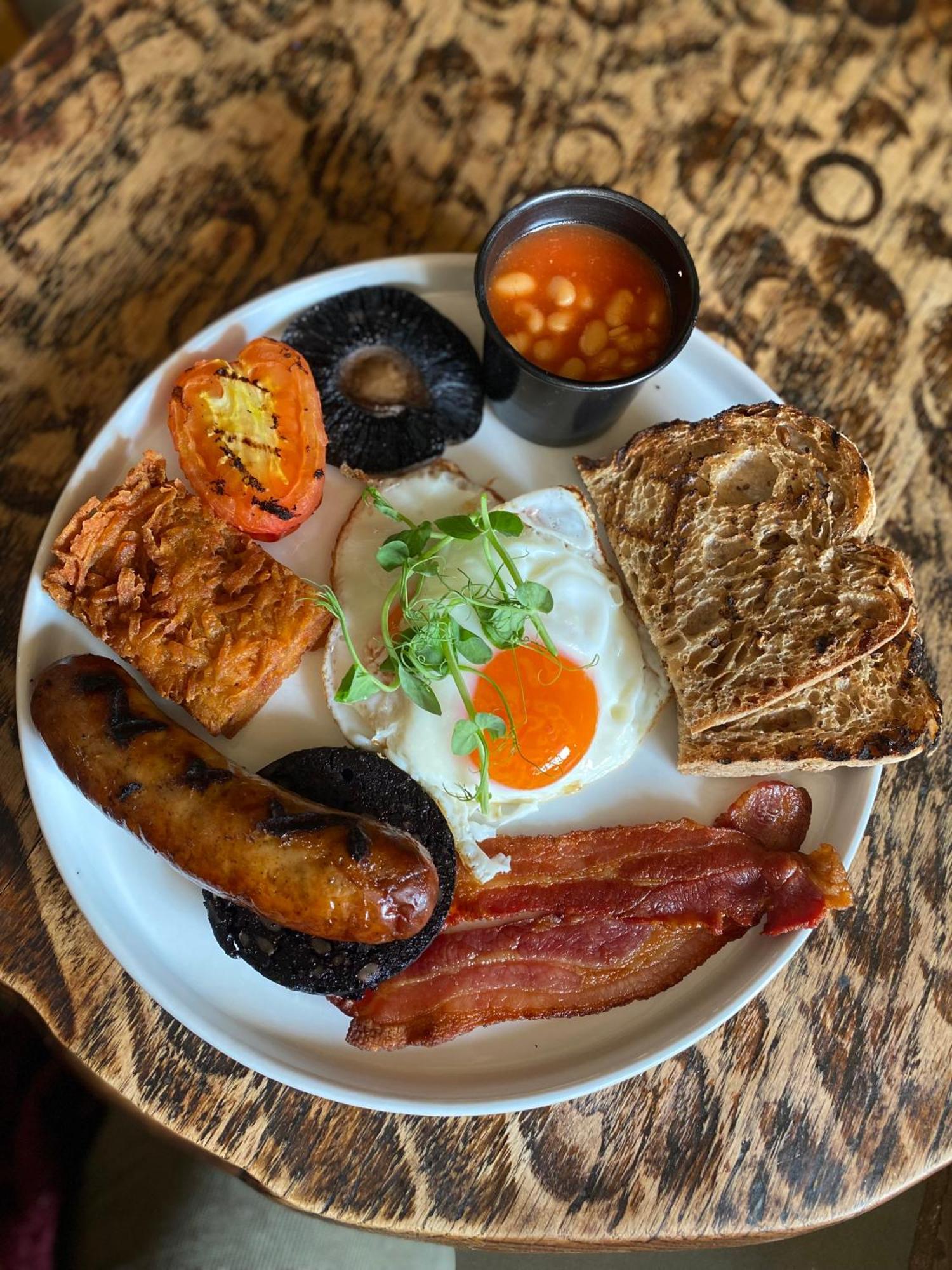 The George Inn Barford St Michael 외부 사진 English breakfast